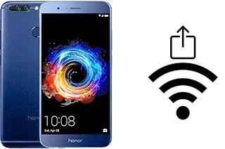 Générer un QR code avec la clé Wifi sur un Huawei Honor 8 Pro