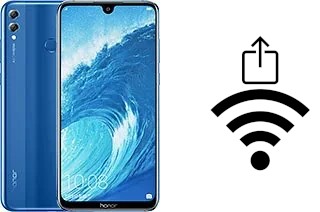 Générer un QR code avec la clé Wifi sur un Huawei Honor 8X Max