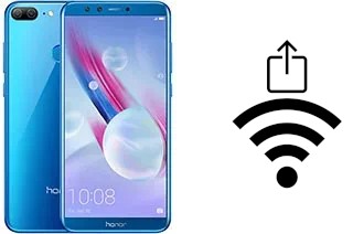 Générer un QR code avec la clé Wifi sur un Huawei Honor 9 Lite