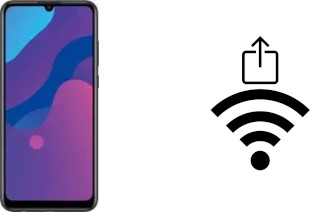 Générer un QR code avec la clé Wifi sur un Huawei Honor 9A