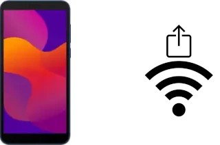 Générer un QR code avec la clé Wifi sur un Huawei Honor 9S