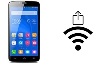 Générer un QR code avec la clé Wifi sur un Huawei Honor Holly