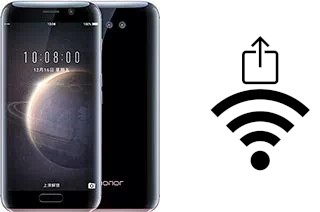 Générer un QR code avec la clé Wifi sur un Huawei Honor Magic