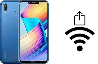 Générer un QR code avec la clé Wifi sur un Huawei Honor Play