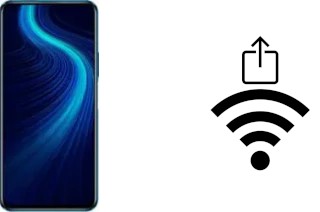 Générer un QR code avec la clé Wifi sur un Huawei Honor X10