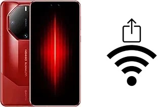 Générer un QR code avec la clé Wifi sur un Huawei Mate 60 RS Ultimate