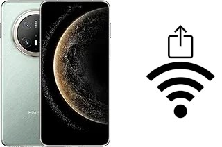 Générer un QR code avec la clé Wifi sur un Huawei Mate 70 Pro+