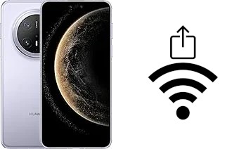 Générer un QR code avec la clé Wifi sur un Huawei Mate 70 Pro