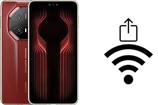 Générer un QR code avec la clé Wifi sur un Huawei Mate 70 RS Ultimate