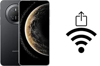 Générer un QR code avec la clé Wifi sur un Huawei Mate 70