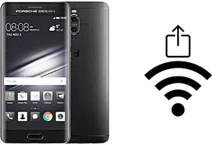 Générer un QR code avec la clé Wifi sur un Huawei Mate 9 Porsche Design