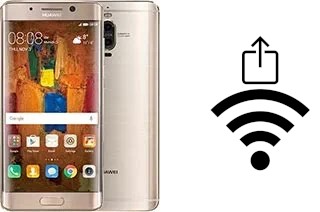 Générer un QR code avec la clé Wifi sur un Huawei Mate 9 Pro