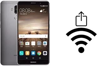 Générer un QR code avec la clé Wifi sur un Huawei Mate 9