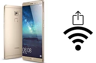 Générer un QR code avec la clé Wifi sur un Huawei Mate S