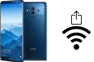 Générer un QR code avec la clé Wifi sur un Huawei Mate 10 Pro