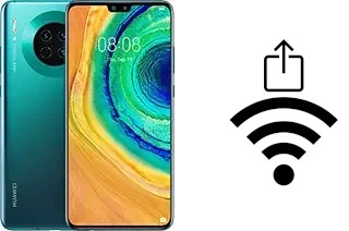 Générer un QR code avec la clé Wifi sur un Huawei Mate 30 5G