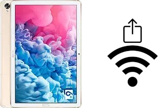 Générer un QR code avec la clé Wifi sur un Huawei MatePad 10.8