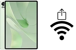 Générer un QR code avec la clé Wifi sur un Huawei MatePad Air (2024)