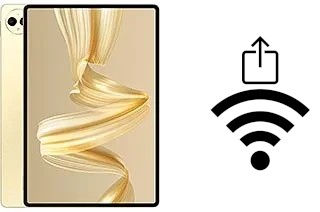 Générer un QR code avec la clé Wifi sur un Huawei MatePad Pro 12.2 (2024)