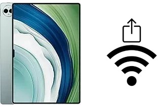 Générer un QR code avec la clé Wifi sur un Huawei MatePad Pro 13.2