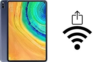 Générer un QR code avec la clé Wifi sur un Huawei MatePad Pro 5G