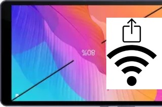 Générer un QR code avec la clé Wifi sur un Huawei MatePad T8