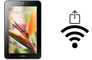 Générer un QR code avec la clé Wifi sur un Huawei MediaPad 7 Vogue