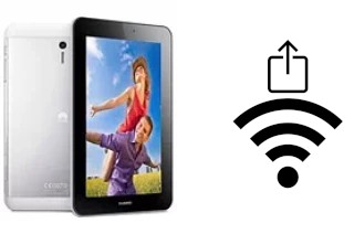 Générer un QR code avec la clé Wifi sur un Huawei MediaPad 7 Youth