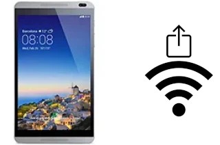 Générer un QR code avec la clé Wifi sur un Huawei MediaPad M1