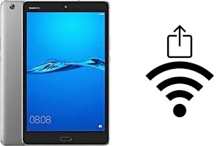 Générer un QR code avec la clé Wifi sur un Huawei MediaPad M3 Lite 8