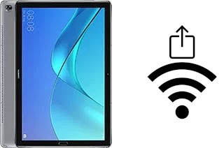 Générer un QR code avec la clé Wifi sur un Huawei MediaPad M5 10