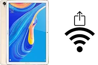 Générer un QR code avec la clé Wifi sur un Huawei MediaPad M6 10.8