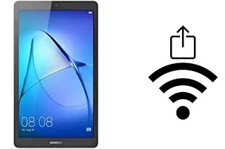 Générer un QR code avec la clé Wifi sur un Huawei MediaPad T3 7.0