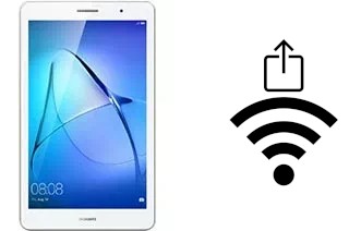 Générer un QR code avec la clé Wifi sur un Huawei MediaPad T3 8.0