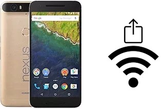 Générer un QR code avec la clé Wifi sur un Huawei Nexus 6P