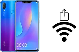 Générer un QR code avec la clé Wifi sur un Huawei nova 3i