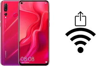 Générer un QR code avec la clé Wifi sur un Huawei nova 4