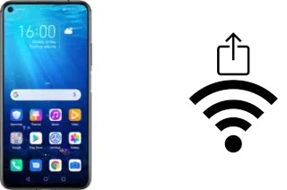 Générer un QR code avec la clé Wifi sur un Huawei nova 5T Pro