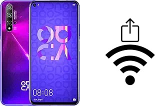 Générer un QR code avec la clé Wifi sur un Huawei nova 5T