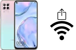 Générer un QR code avec la clé Wifi sur un Huawei nova 7i