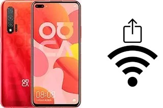 Générer un QR code avec la clé Wifi sur un Huawei nova 6