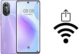 Générer un QR code avec la clé Wifi sur un Huawei nova 8 5G