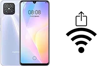 Générer un QR code avec la clé Wifi sur un Huawei nova 8 SE