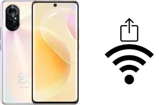 Générer un QR code avec la clé Wifi sur un Huawei nova 8