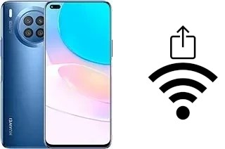 Générer un QR code avec la clé Wifi sur un Huawei nova 8i