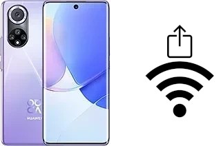 Générer un QR code avec la clé Wifi sur un Huawei nova 9