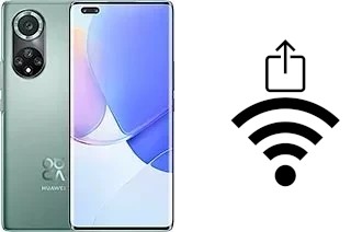 Générer un QR code avec la clé Wifi sur un Huawei nova 9 Pro