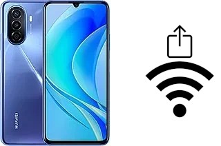 Générer un QR code avec la clé Wifi sur un Huawei nova Y70 Plus