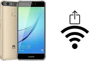 Générer un QR code avec la clé Wifi sur un Huawei nova