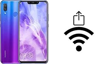 Générer un QR code avec la clé Wifi sur un Huawei nova 3